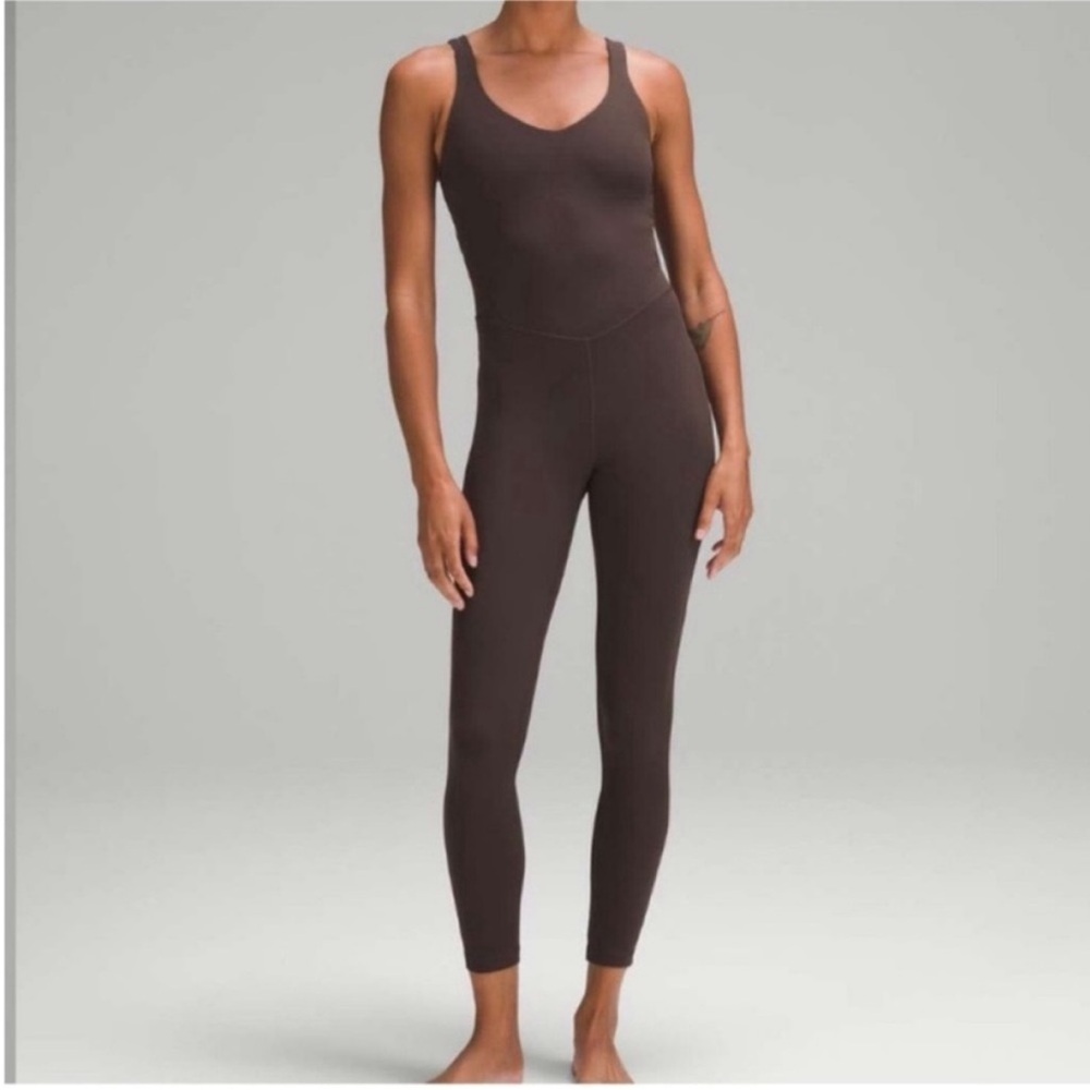 LULULEMON Align Bodysuit 25" - Espresso